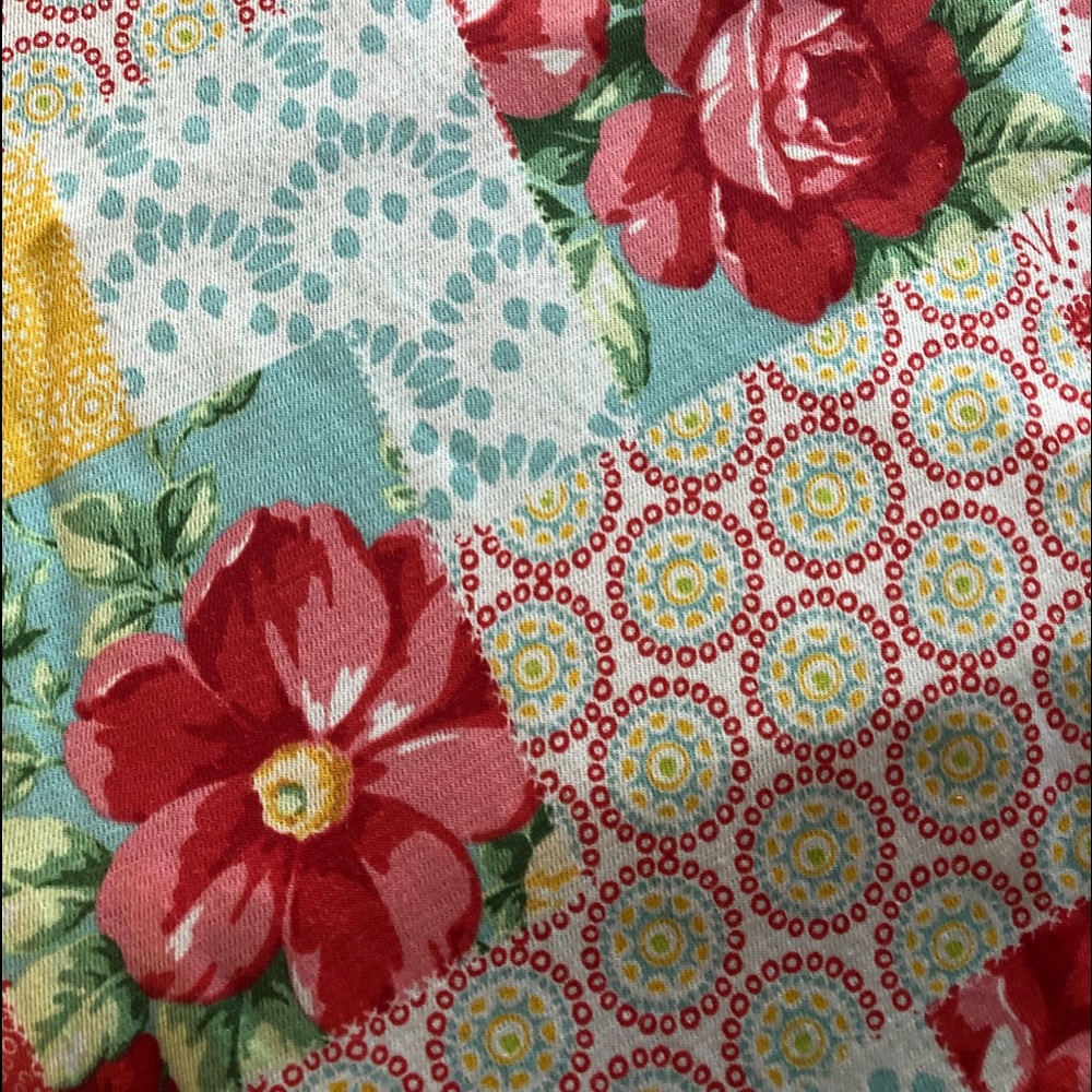 70 inch round fabric tablecloth